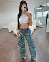 Addicted Acid Wash Cargos